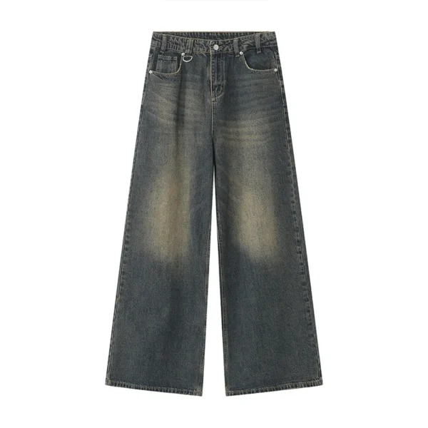 Men's Oversized Floor Length Jeans - Image 6