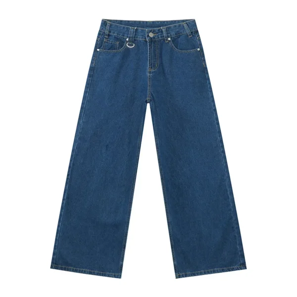 Men's Oversized Floor Length Jeans - Image 2