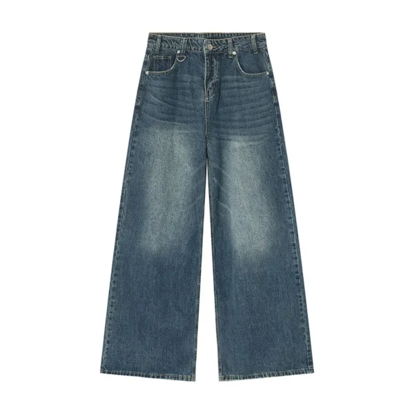 Men's Oversized Floor Length Jeans - Image 5