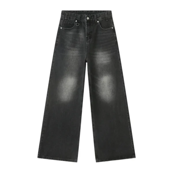 Men's Oversized Floor Length Jeans - Image 7